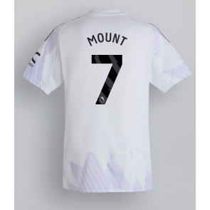 Manchester United Mason Mount #7 Udebanetrøje 2025-26 Kortærmet